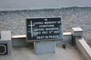 Mannion Josephine (Josie)